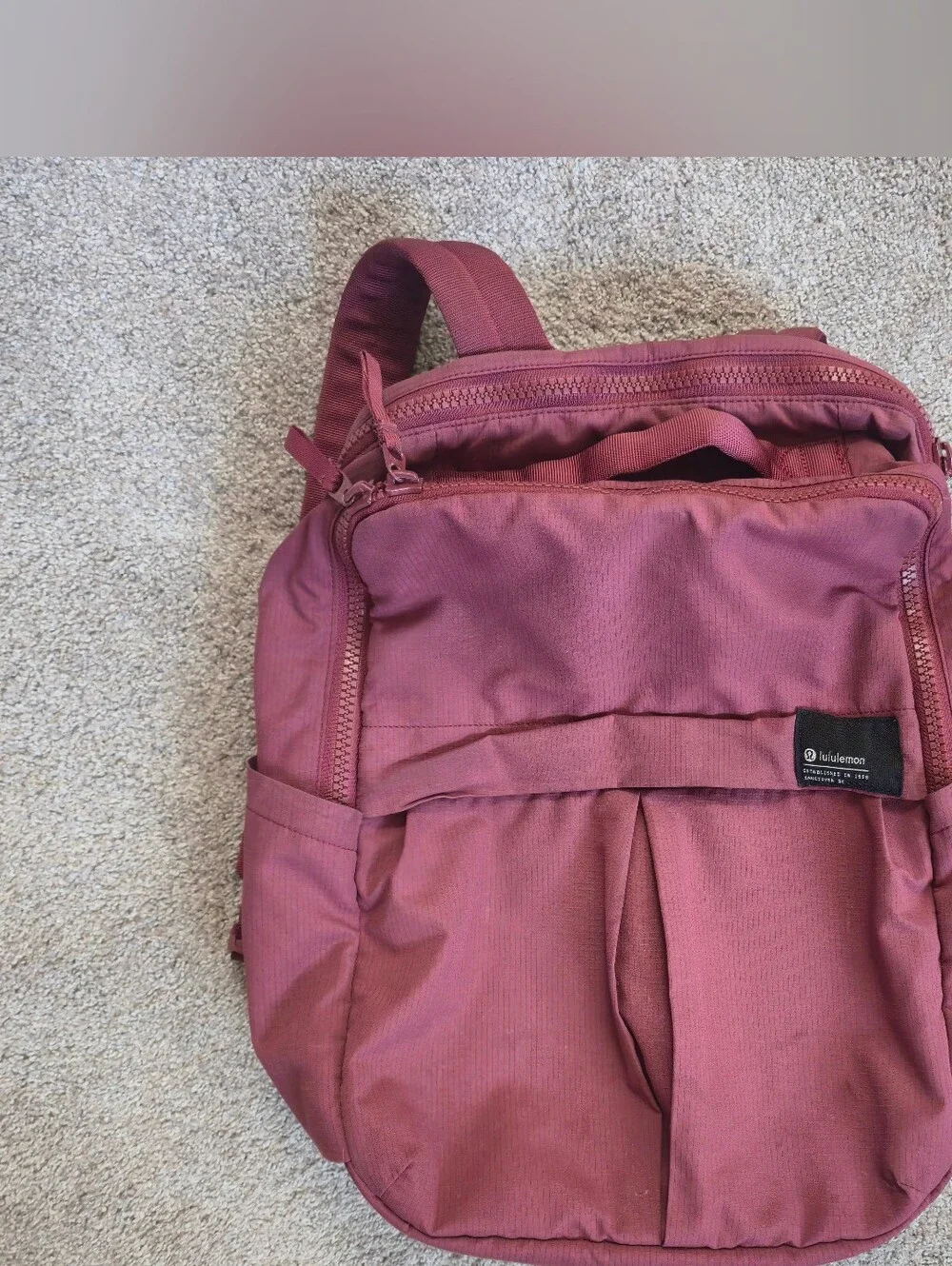 Lululemon Everyday Backpack 2.0 Mulled Wine